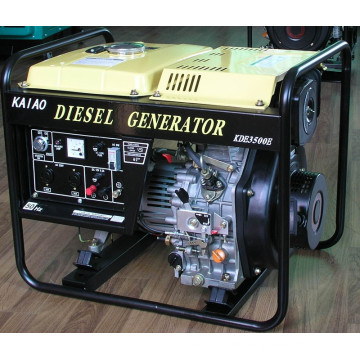 AC Single Phase 3kw Key Start Diesel Generator für den Außenbereich